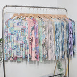 Real Shooting High Value Loose Net Sweater Single Layer Cool Quick Perspective Dyeing Net Yarn Long Sleeve Top 1922