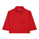 Spring New Three-Color Stand-Neck Short Casual Suit Jacket 2432570