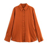 New Summer Solid Shirt 4786090 Wide-Legged Trousers 4786091