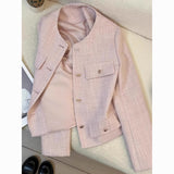 Autumn New Small Fragrant Blazer Female French Ocean High-End Casual Short Blazer Tide