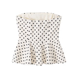 Spring New Wave Point Short Skirt Pended Corset 1210068