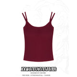W500] Threaded Lint Tatry] (Free Version Of Each Platform) Pure Lusty Sexy Hottie Small Sling Vest Top