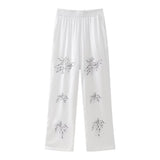 Embroidery Shirt 6786044 Bead Embroidery Trousers 4786059 Set