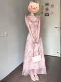 French Sweet Wind Broken Flower Small Flying Sleeve Dress Women's Summer Vacation Wind To Show Thin Beautiful Dress