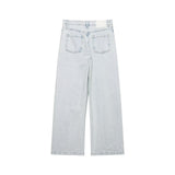Spring New Denim Smeard Vest 6147107 Low-Rise Jeans 6147116