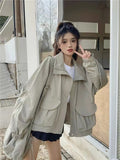 Pocket Design Sense Stormtrooper 2026 New Spring And Autumn Small Loose Leisure Sports Work Jacket Jacket