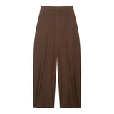 Autumn New High-Waisted Folding Balloon Trousers 1255557