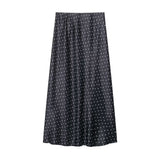 Spring New Slimming Silk Tatami Simoufry Skirt 8338537