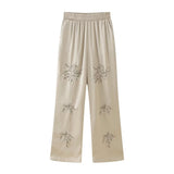 Embroidery Shirt 6786044 Bead Embroidery Trousers 4786059 Set