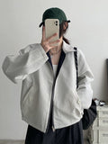 Korean Is Two-Wear Jacket Long-Sleeved Jacket Women 2026 Autumn New Casual Loose Design Feel Cardigan