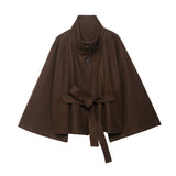 Autumn New Belts With Loose-Fitting Short-Haired Coats