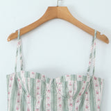 BSK&TRAF Women's Clothing In The Autumn Of 2025 New Holiday Wind-Print Three-Dimensional Steel Ring To Folded Dress