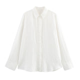 New Summer Solid Shirt 4786090 Wide-Legged Trousers 4786091