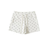 Wave Point Drawstring Shorts Women 2026 Summer New Three-¿ãs Retro Hot Pants Slimming Sweat Hot Pants