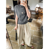 Commuting Bat Sleeve Shawl Wool Knitwear Women's Commuting Summer New Loose Lazy Wind Temperament Cloak