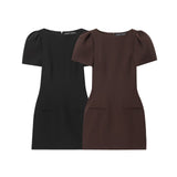 Autumn's New Folding Pocket Dress 8839777800