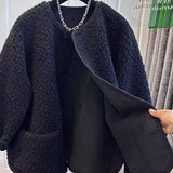 High-Level Sense Lamb Fur Coat Woman 2025 Fur Loose Warm And Thick New Spring