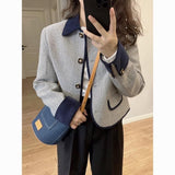 Small Fragrant Short Coat Woman Spring Small Man 2025 New Popular Explosion Temperament Ocean