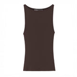 BSK&TRAF Women's Clothing 2026 Summer New Simple Fashion Set Up Sleeveless T-Shirt 2335177