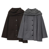 Autumn New Scarf Design Jacket British Wind Navy Coat 1302220