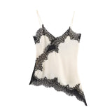 BSK&TRAF Women's Clothing Spring 2026 New Fashion Lace Sexy Blouse 5919105