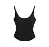 Sticking Suspension Small Vest Women 2026 Summer New Hottie Wind Solid Belt Chest Sports Bottom Blouse