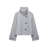 Autumn New Casual Loose Collar Jacket 6318293
