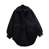 Lamb Wool Coat Women's Winter 2025 New Long Cotton Clothes Thick Cotton Coat This Year's Popular Explosion Coat
