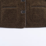 Autumn New Double-Sided Collar Pocket Dress Two-Wear Jacket 3046371