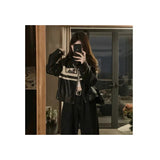 Vintage Embroidered Leather Coat Women's Clothing 2025 New Autumn Casual Jacket Fat MM Meat Cover Thin Top