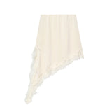 Autumn New Asymmetric Lace Decoration Skirt 9698606800