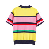 New Summer Striped Knitted POLO Shirt 3653015