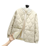 Add Down Thin Down Down Cotton In The Biliary Cotton Women's Short Cotton Coat In Winter Wearing A Bottom Cotton Suit Close-Up Warm Coat