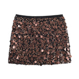 Autumn New Squins With Stylish Miniskirt Skirt 3920139 808