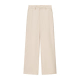 Summer New V-Neck Asymmetric Vest Simple Jump Trouser Suit