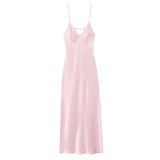 Summer New Silk Hyssin Stubble Dress 2452331