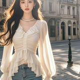 Southeast Asia 2025 Women's Clothing Chiffon Jacket With Sling Skirt Small Shawl Thin Sleeves