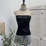 Real Shot A Word On The Shoulder Of The Woman With Chest Pad Anti-Skid Bar Camouflage Print Cut Net Yarn Tector Vest Sling Belt 1318