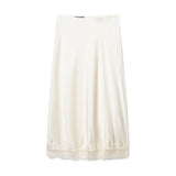 Spring New Lace Decorative Silk Hystery Sterling Skirt 4391538