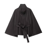 Autumn New Belts With Loose-Fitting Short-Haired Coats