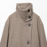 Relaxed Casual Temperament Simple Long Sleeve Buckle Collar Hair This Jacket 6318293