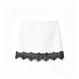 BSK&TRAF Women's 2026 Summer New Fashion Spice Girl Lace Under-Sleezy Skirts 1165240