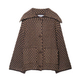 Autumn New Collar Loose Version Of The Knit Coat 9874104