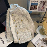 2025 Small Fragrant Coat Women Spring And Autumn Winter New Leisure Small Man Temperament Design Top Woman