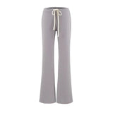 Pure Hot Babes Soft-Claw Casual Pants Women Autumn Soft Taut Feeling Comfortable With Thin Casual Pants Women Drag Trousers