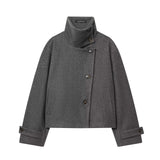 Autumn New Casual Loose Collar Jacket 6318293
