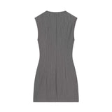 BSK&TRAF Women's Winter 2025 New Fashion Sleeker Short Dress 3067258