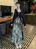 Early Autumn 2026 New Women's Clothing Simple And Generous Beauty Of High-End Wearing French Long-Sleeved Dress