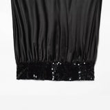 Autumn New Beads Splicing Bra Fashion Top 4772131800
