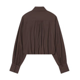 New Simple And Small Checker Balloon Shirt 9294665